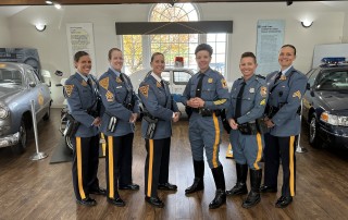 15 NJ State Troopers in uniform
